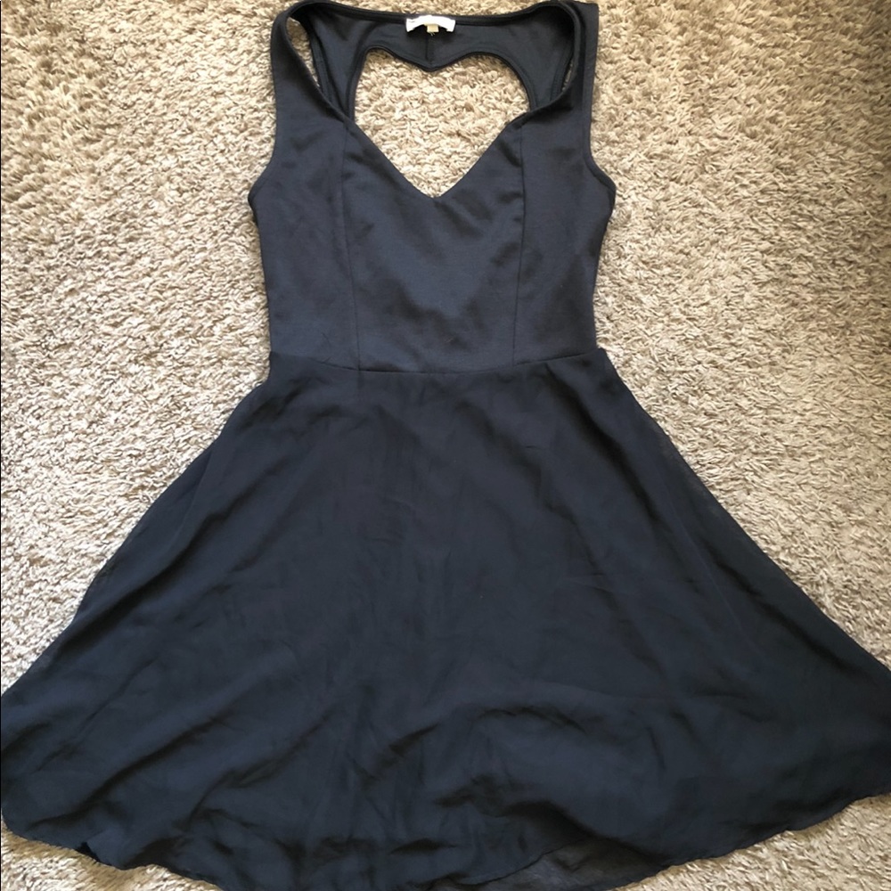 Black a-line dress NWT